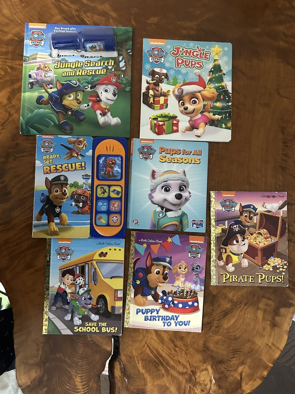 PAW Patrol Children's Book Bundle (7 Books + Interactive Media)
